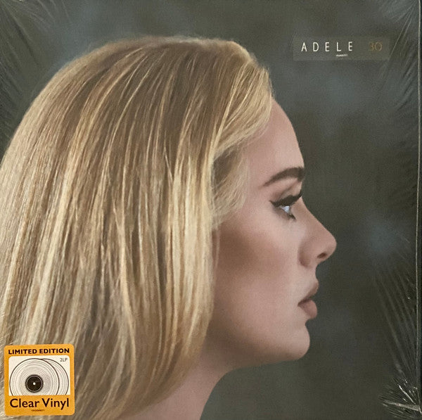 Adele – 30 ( Limited Edition, Clear Vinyl - EU Pallas pressing) – Vinylzone  Records
