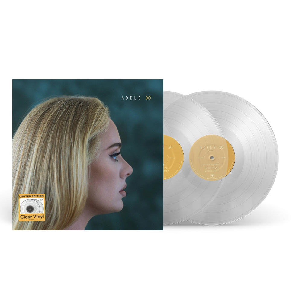 Temmelig Sovereign Lækker Adele – 30 ( Limited Edition, Clear Vinyl - EU Pallas pressing) – Vinylzone  Records